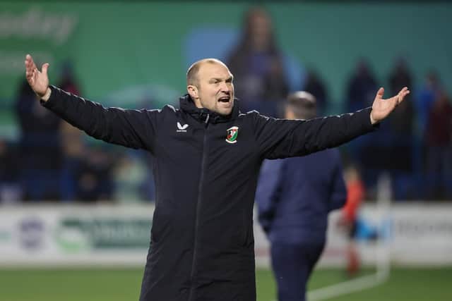 Glentoran manager Warren Feeney wants his side to be more ruthless in front of goal
