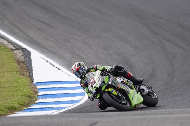 Jonathan Rea finished seventh and eighth in Sunday's World Superbike Superpole race and the second 22-lap race at Phillip Island in Australia.