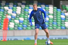 Northern Ireland have an injury concern over defender Daniel Ballard for the upcoming European qualifiers against Slovenia and Kazakhstan