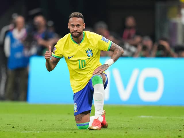 An ankle injury saw Neymar miss group stage matches with Switzerland and Cameroon.