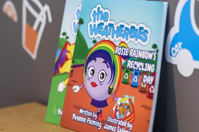 The initiative will use interactive storybooks, colourful Weatherbies characters, competitions and prizes to introduce children and families to topics including climate change, recycling and the importance of looking after the environment