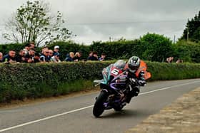 Michael Dunlop (MD Racing BMW) is competing at the Skerries 100 for the first time since 2018.