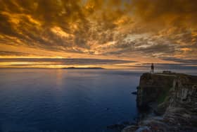​Sunset on Rathlin Island,  photo by Jonny Mitchell