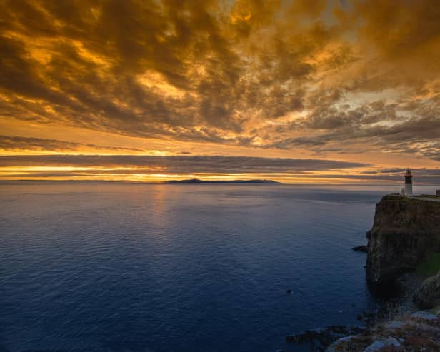 ​Sunset on Rathlin Island,  photo by Jonny Mitchell