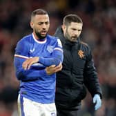 Rangers' Kemar Roofe could be set for another lengthy spell on the sidelines as the striker waits on the prognosis of a shoulder injury.