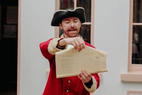 A re-enactment of the reading of the US declaration of independence will be staged at the Ulster American Folk Park to mark the 250th anniversary weekend. Photo: Johnny Frazer
