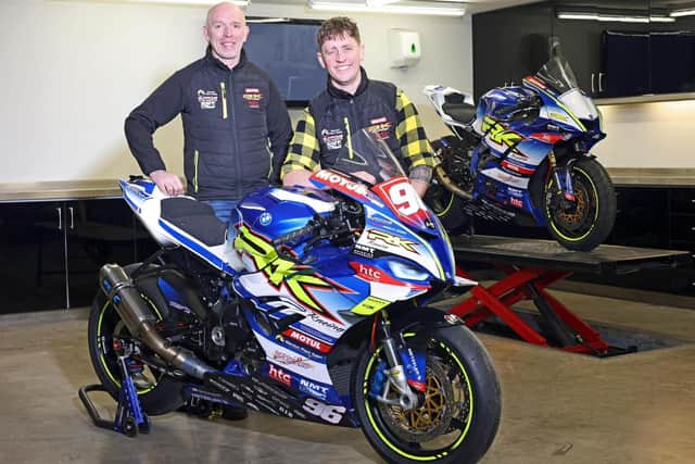 Dominic Herbertson and Burrows Engineering/RK Racing team boss John Burrows have linked up for 2024