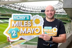 Rory Best is walking from the Aviva in Dublin to Cong in Mayo