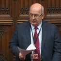 Lord Hay addressing the House of Lords on Tuesday night