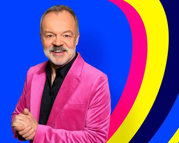 Graham Norton will be chatting all things Eurovision with this year’s entrant, Olly Alexander