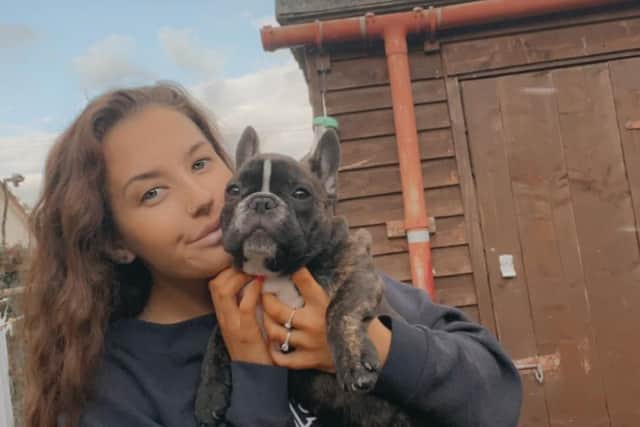 Kim Reid, a professional dog walker, lost her French Bulldog Bruno on May 30 after he spent some time in the garden, snoozing in the shade