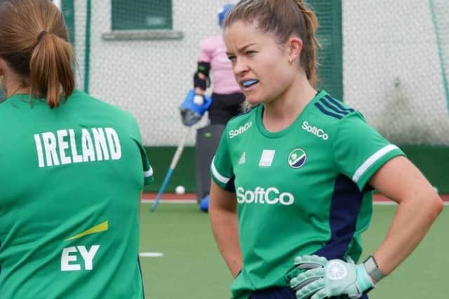 Ireland's Katie Mullan and Sarah Torrens in training last week ahead of the EuroHockey Championships in Germany