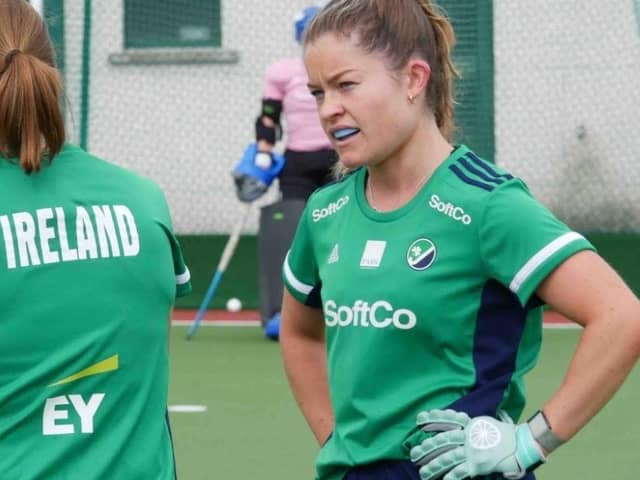 Ireland's Katie Mullan and Sarah Torrens in training last week ahead of the EuroHockey Championships in Germany