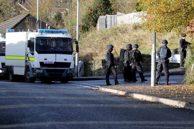Security alert in the Mount Carmel Heights area of Strabane this morning
