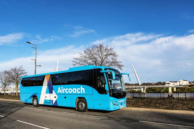 The new north west Aircoach service is expected to launch in December