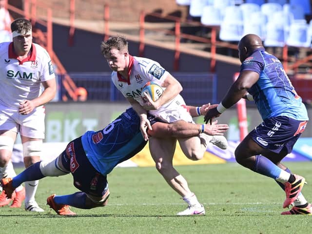 Ulster's Jamie Benson during the United Rugby Championship loss to the Bulls in South Africa. (Photo by Sydney Seshibedi/Gallo Images/Getty Images)