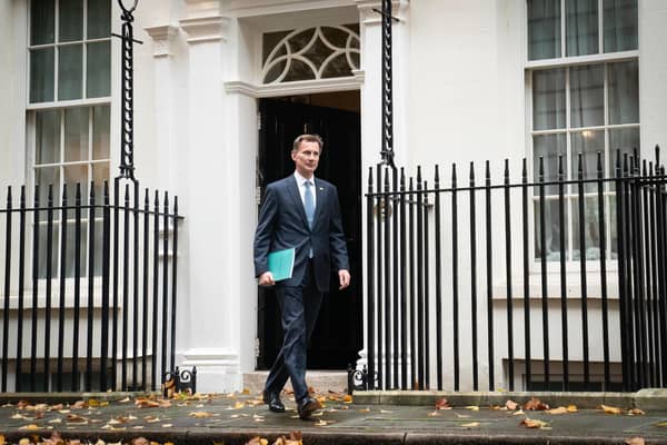 Chancellor Jeremy Hunt delivered his autumn statement yesterday