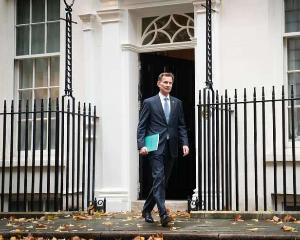 Chancellor Jeremy Hunt delivered his autumn statement yesterday
