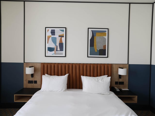 voco Belfast, an IHG Hotel, has been awarded a four-star accommodation grade by Tourism Northern Ireland. Pictured is one of the the bedrooms