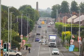 The Garvaghy Road in Portadown