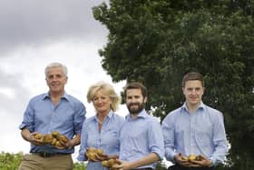Comber-based Mash Direct, a market leader in potato products, vegetable sides and convenience foods last week strengthened its position in Britain, its most important market outside Northern Ireland, with another significant deal with major supermarket chain Morrisons. Pictured are Martin, Tracy, Jack and Lance