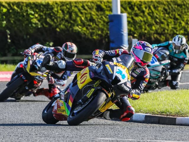 Davey Todd wrapped up a Supersport double on the Milenco by Padgett's Honda at the North West 200 on Saturday