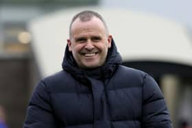 Dungannon Swifts manager Rodney McAree. (Photo by David Maginnis/Pacemaker Press)