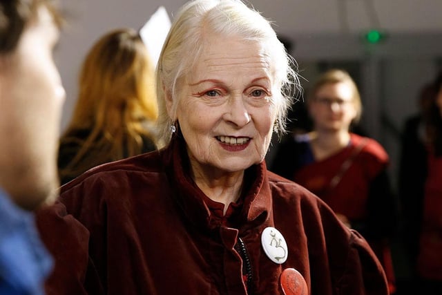 One of the most important and recognisable names in the fashion industry, Vivienne Westwood's brand gained huge amounts of traction parallel to the Punk movement of the 1970s. Her work is still as relevant as it ever was - she has an approximate net worth of £38 million.
