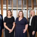 Law firm TLT  has supercharged its Belfast office with the appointment of three strategic partner hires. Pictured is Jonathan O’Hagan, Nuala Maguire, Orla Hanna and Katharine Kimber, partner and head of Location in Northern Ireland