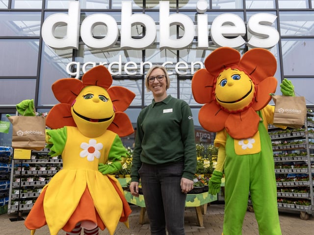 Jenny Cambell, Operations Manager at Dobbies Antrim at the relaunch event. Credit: Phil Smyth