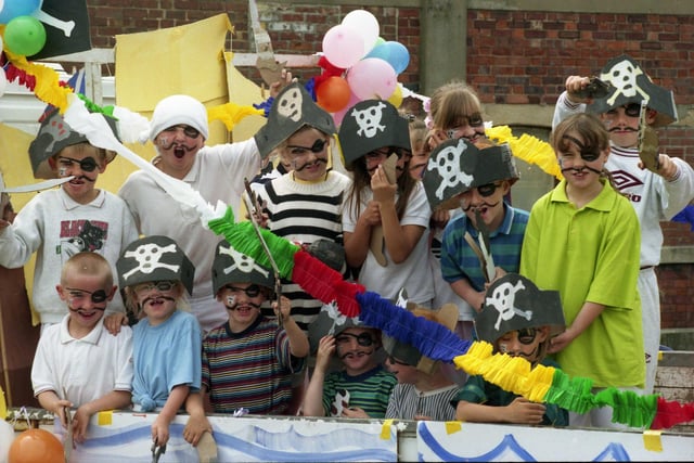 The Hendon Young People's Project's pirate ship at the Sunderland Hendon and East End Carnival in 1997. Remember it?