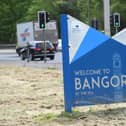 Bangor road sign