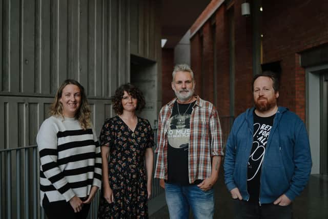 The Daisy Chain Inc team are pictured at the Nothing Conference