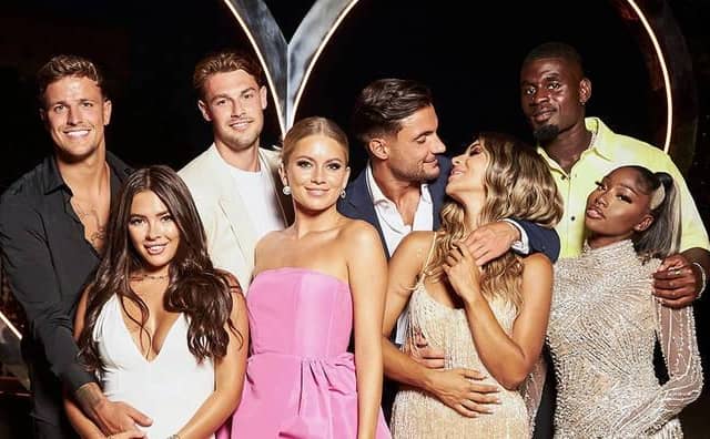 Cast of Love Island 2022. The reality series was the most popular show in the UK of 2022, followed by Netflix's Stranger Things and Strictly Come Dancing, affirming Britain's love for reality TV