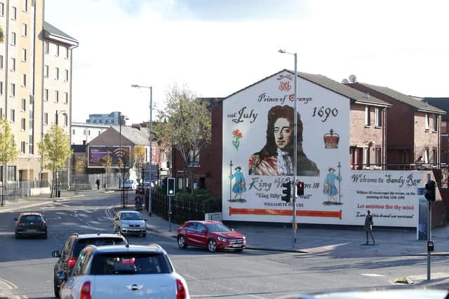 Businesses on Belfast's Sandy Row have been suffering since the nearby Boyne Bridge was closed off. Picture by Jonathan Porter/Press Eye