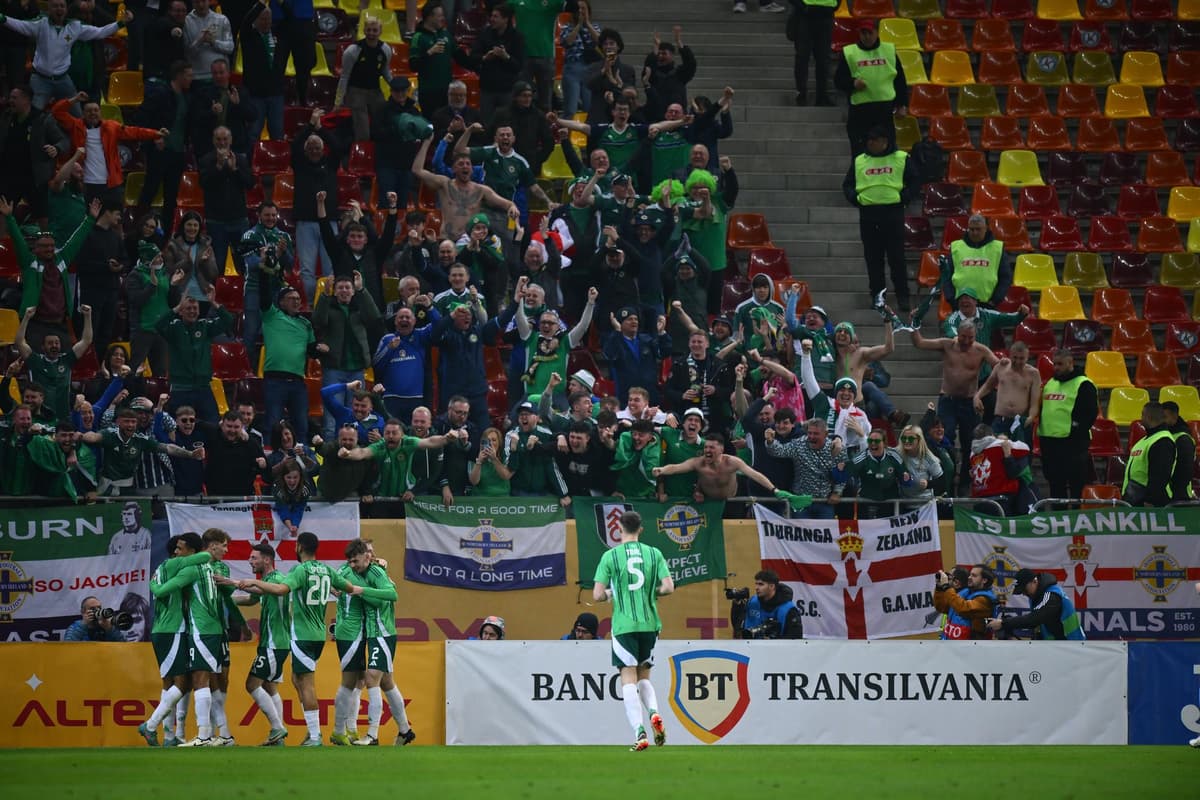 Jamie Reid's debut goal helps Northern Ireland earn encouraging draw in Romania