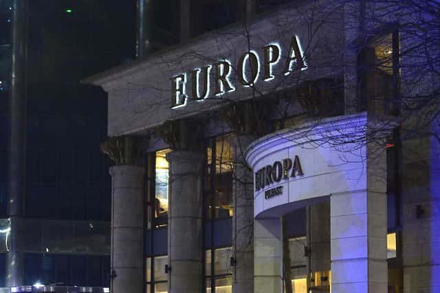 The Europa Hotel in Belfast
