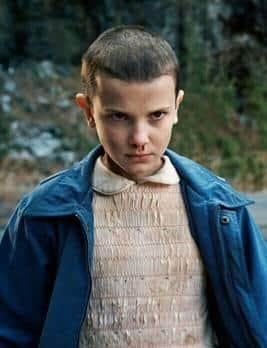 Millie Bobby Brown stars as Eleven in Netflix sci-fi series Stranger Things. Though the show was the most popular globally of 2022, Love Island came first in ratings in the UK