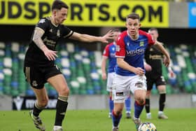 Linfield know a win at in-form Crusaders will see them go top of the table for several hours at least