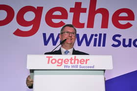 It has been clear for a while that he wants the DUP to return to Stormont, and his speech to his party conference last month was explicit about that. Pic Arthur Allison, Pacemaker