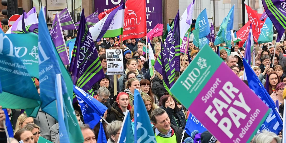 Urgent talks called for as majority of NI's teachers and around 16,000 civil servants due to go on strike on same day