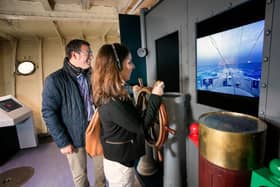 You can be a part of several interactive exhibitons aboard the HMS Caroline, which has been berthed in Belfast for almost 100 years