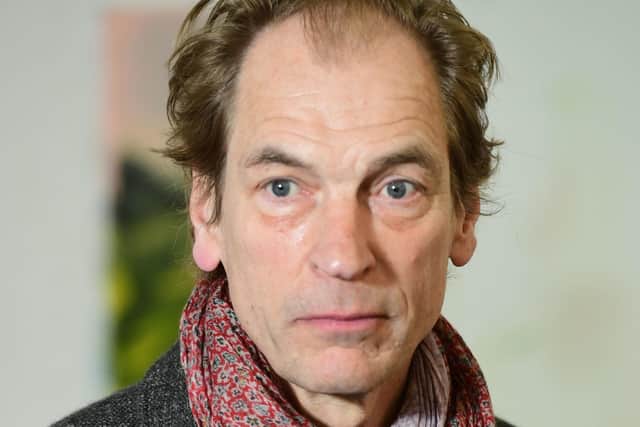 Human remains found in the San Gabriel mountains in southern California, USA, are those of missing British actor Julian Sands, 65, the San Bernardino County Sheriff's Department said. Mr Sands had been missing for more than five months, after failing to return from a hike in the Mount Baldy area on January 13. 
Photo credit should read: Ian West/PA Wire