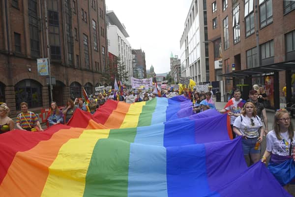 The Belfast Pride parade - Lisburn and Castlereagh Council is set to support a Pride event in Lisburn for the first time.