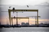 The Harland & Wolff cranes in Belfast