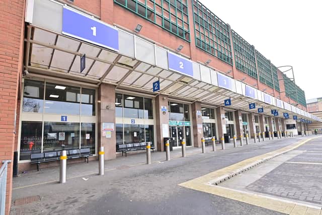 The normally bustling Europa Bus Station in Belfast during the first 24-strike this month, on 1 December. A futher three strike dates have been announced before Christmas.
Pic Colm Lenaghan/Pacemaker