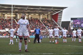 Ulster skipper Iain Henderson made his return from a long injury lay-off against Zebre and played the final half-hour of the game. (Photo by Charles McQuillan/Getty Images)
