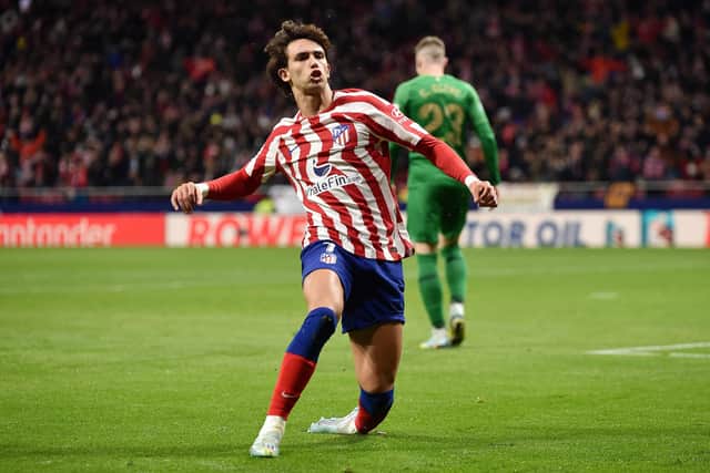 Joao Felix, for whom Chelsea have completed a six-month loan move from Atletico Madrid. (Photo by Denis Doyle/Getty Images)