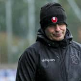 Dungannon Swifts manager Rodney McAree after the loss to Cliftonville. (Photo by David Maginnis/Pacemaker Press)