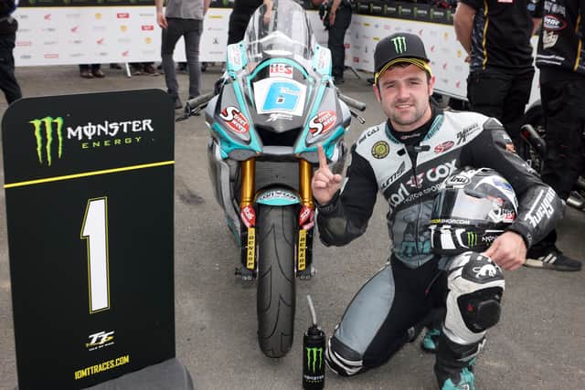 Michael Dunlop won both Supersport races at the 2022 Isle of Man TT and has now chalked up 21 victories in total.